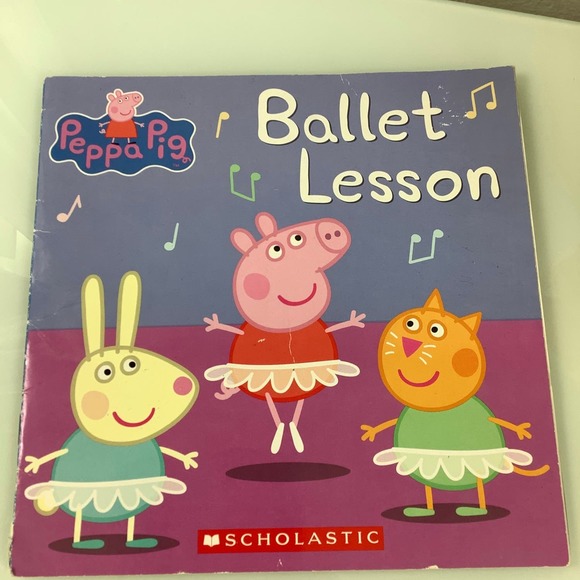 Peppa pig bundle plush Carrying case dvd book food truck 10 figures EUC - Picture 7 of 12